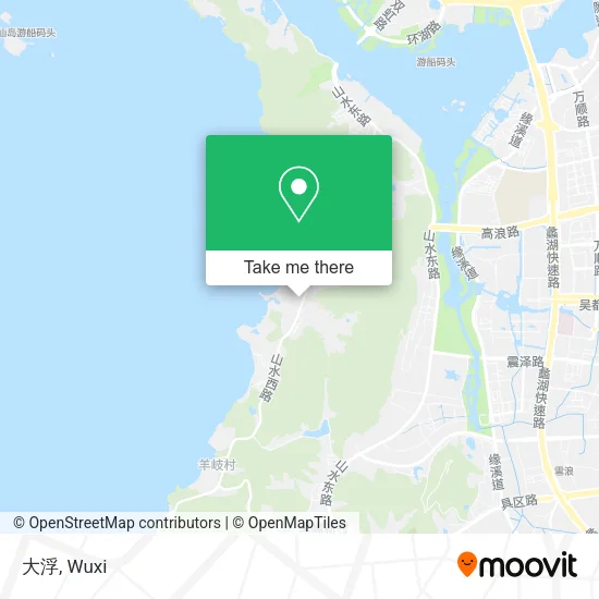 大浮 map
