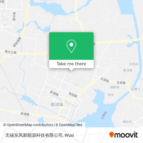 无锡东风新能源科技有限公司 map