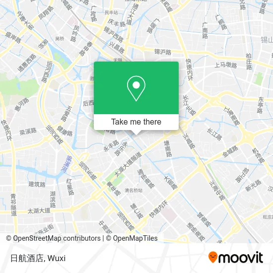 日航酒店 map