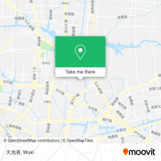 天池巷 map