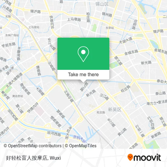 好轻松盲人按摩店 map