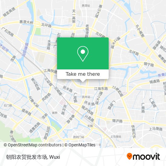 朝阳农贸批发市场 map