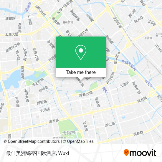 最佳美洲锦亭国际酒店 map
