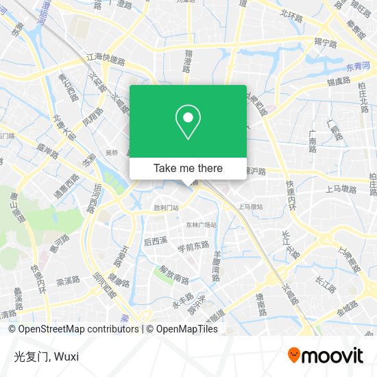 光复门 map