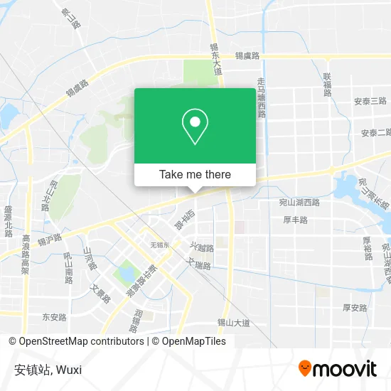 安镇站 map