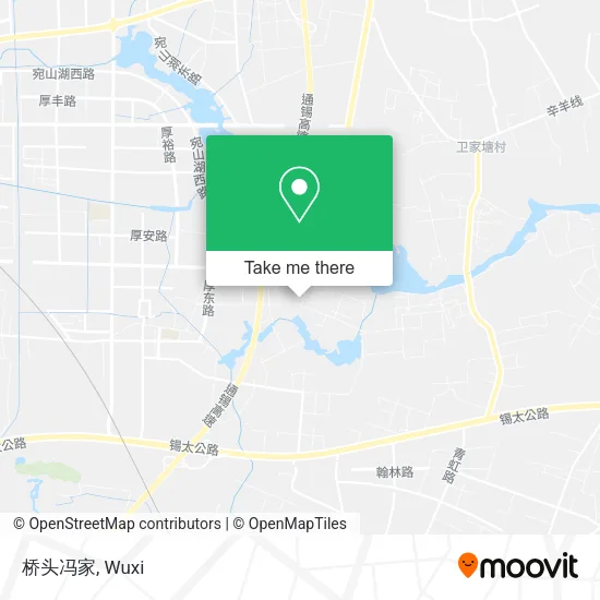 桥头冯家 map