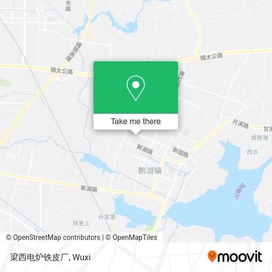 梁西电炉铁皮厂 map