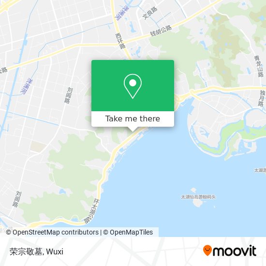 荣宗敬墓 map