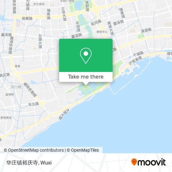 华庄镇裕庆寺 map