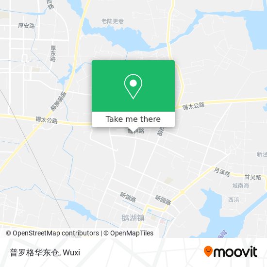 普罗格华东仓 map
