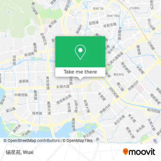 锡星苑 map