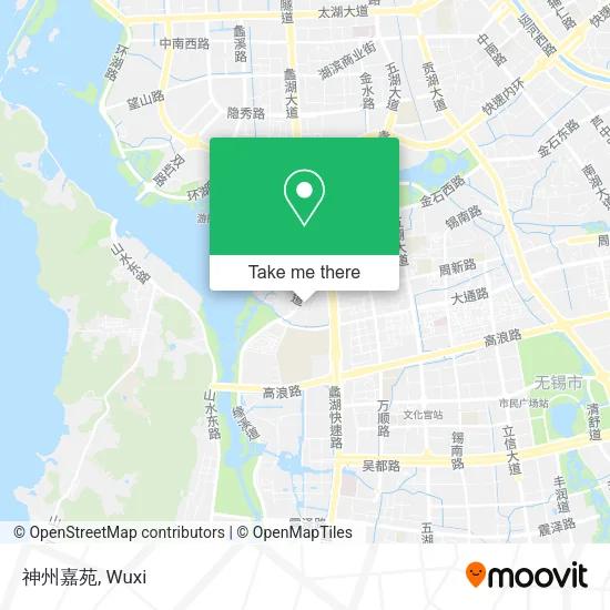 神州嘉苑 map