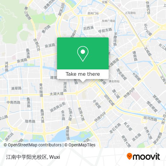 江南中学阳光校区 map