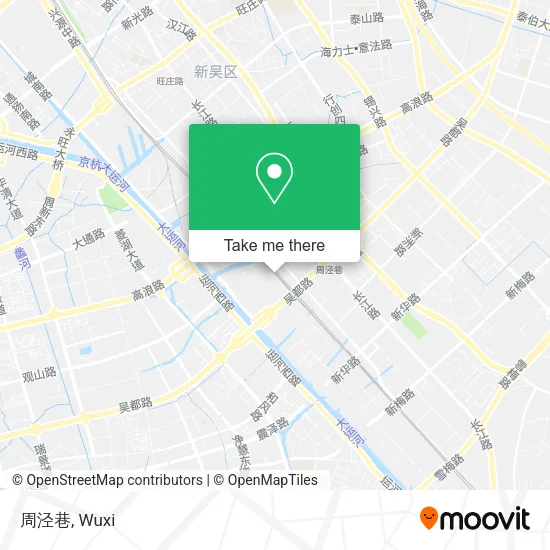 周泾巷 map