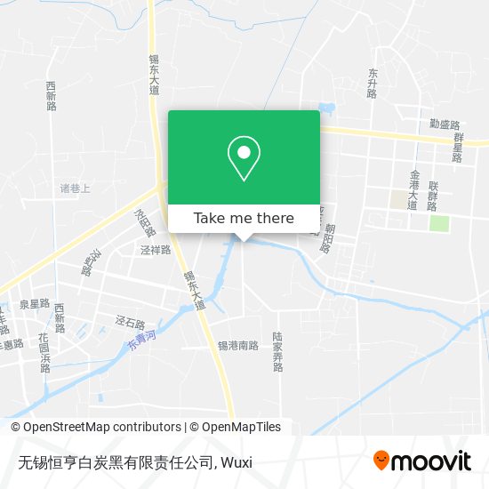 无锡恒亨白炭黑有限责任公司 map