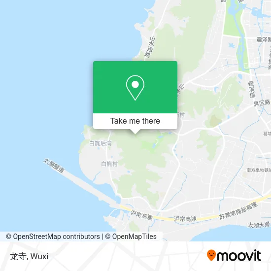龙寺 map