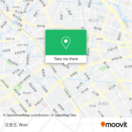 汉堡王 map