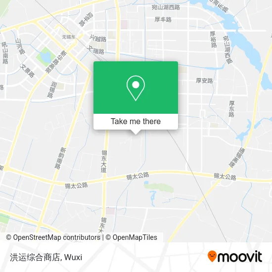 洪运综合商店 map