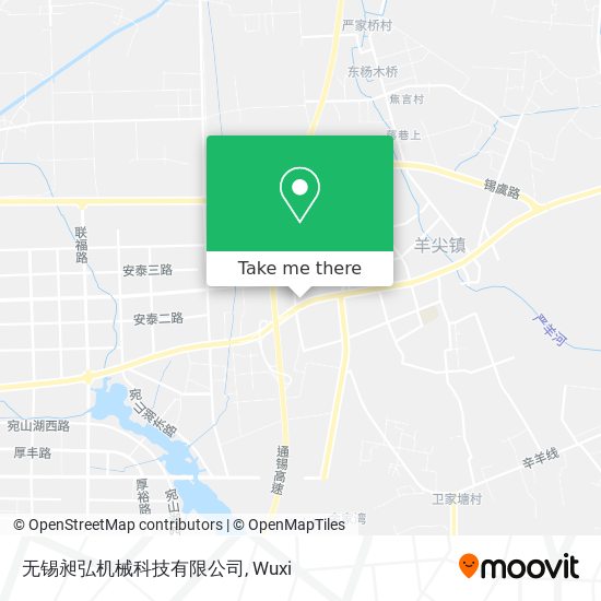 无锡昶弘机械科技有限公司 map