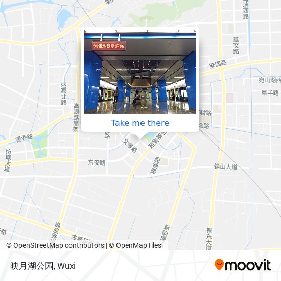 映月湖公园 map