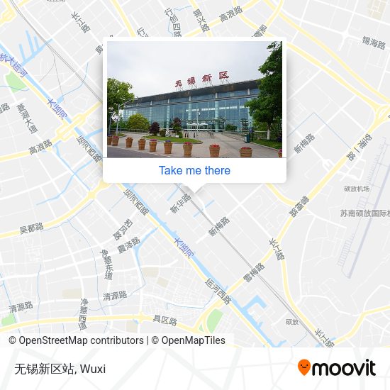 无锡新区站 map