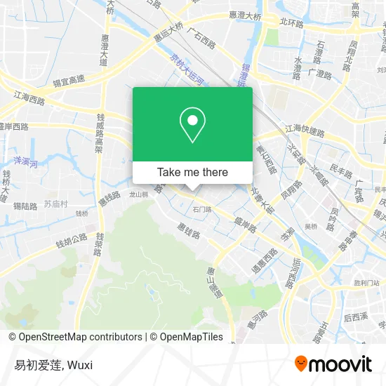 易初爱莲 map