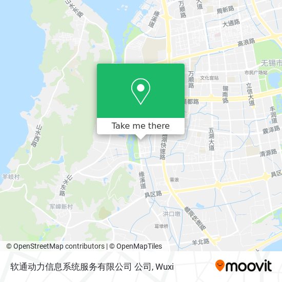 软通动力信息系统服务有限公司 公司 map