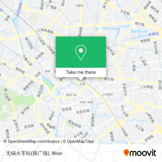 无锡火车站(南广场) map