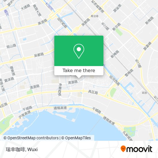 瑞幸咖啡 map