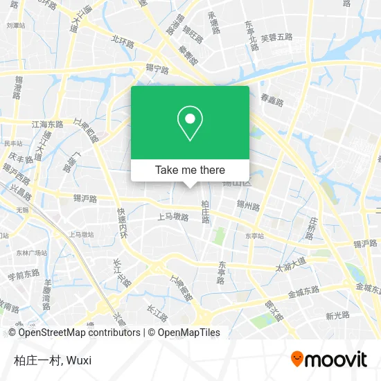 柏庄一村 map