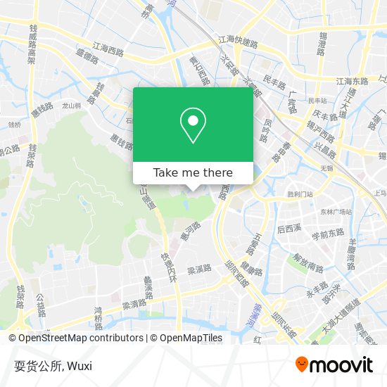 耍货公所 map