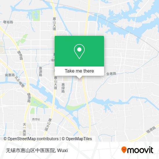 无锡市惠山区中医医院 map