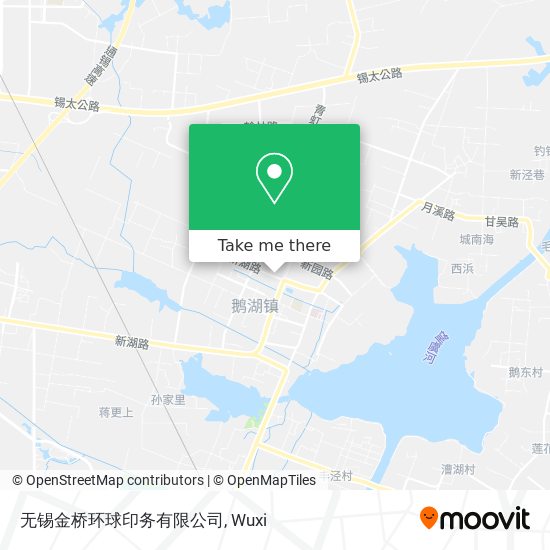 无锡金桥环球印务有限公司 map