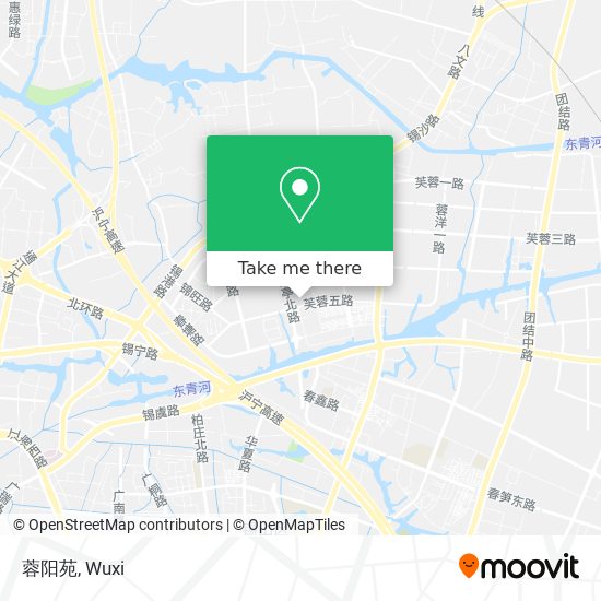 蓉阳苑 map