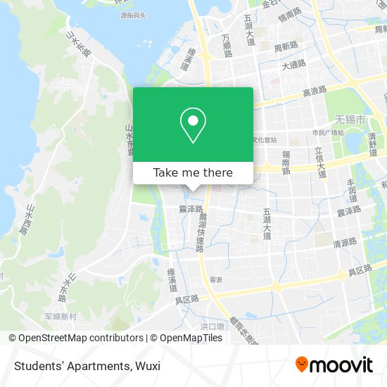 Students' Apartments map