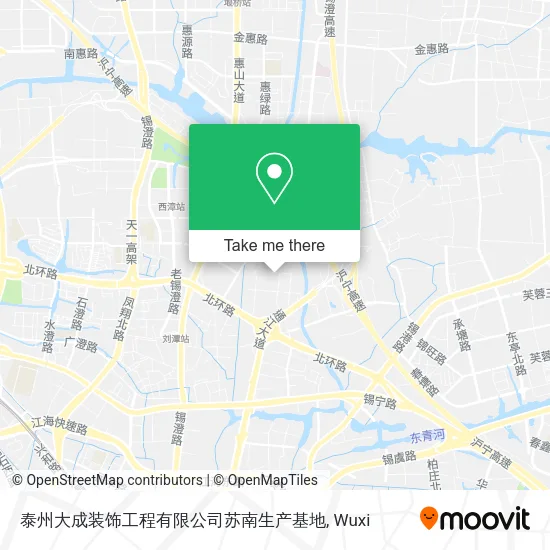 泰州大成装饰工程有限公司苏南生产基地 map