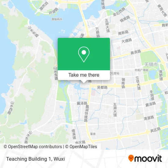 Teaching Building 1 map