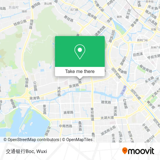 交通银行Boc map