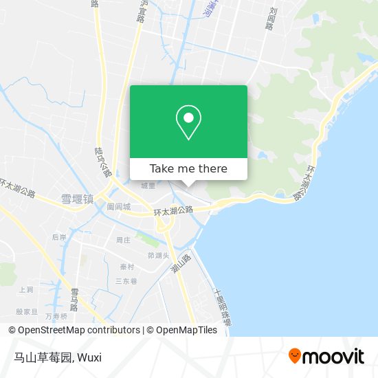 马山草莓园 map