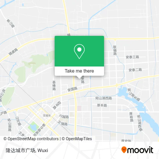 隆达城市广场 map