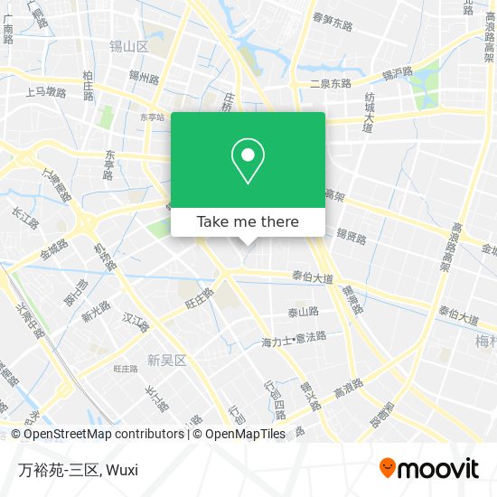万裕苑-三区 map
