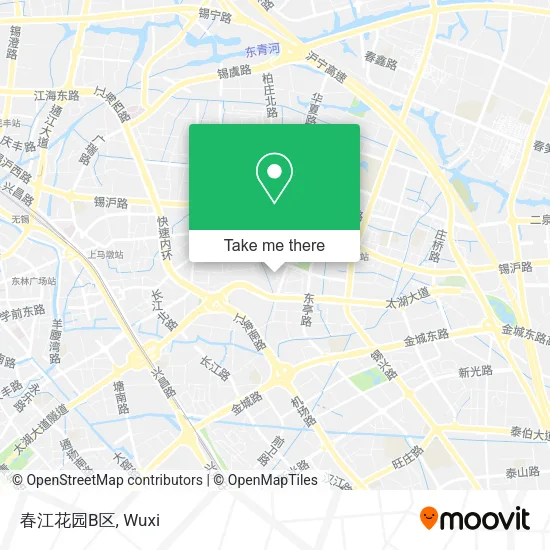春江花园B区 map