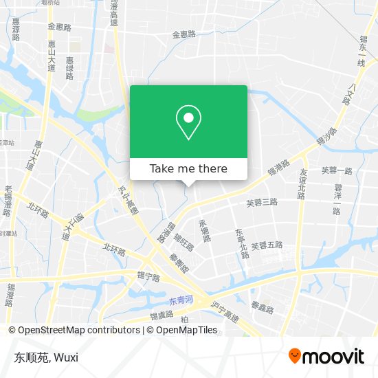 东顺苑 map