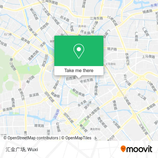 汇金广场 map