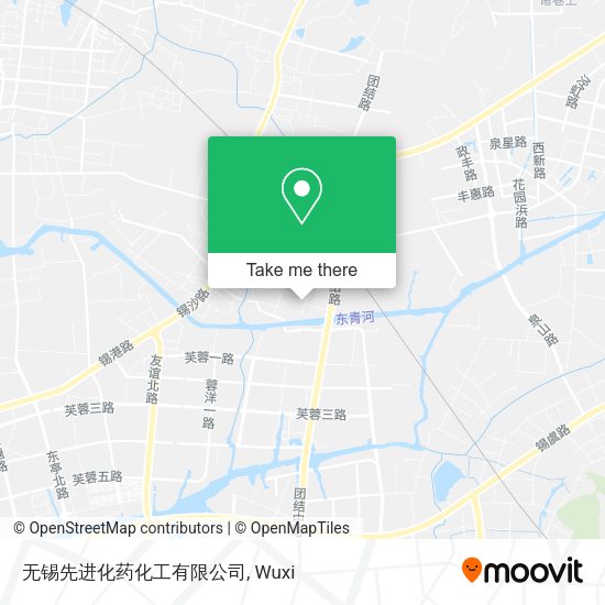 无锡先进化药化工有限公司 map