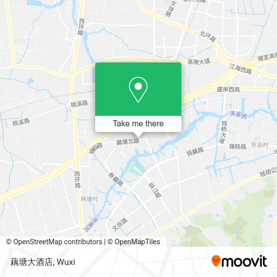 藕塘大酒店 map