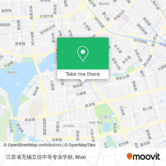 江苏省无锡立信中等专业学校 map
