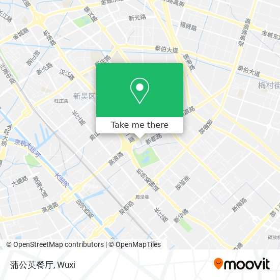 蒲公英餐厅 map