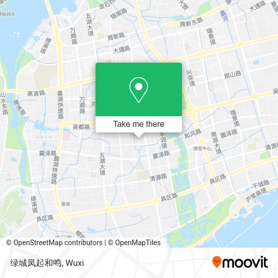 绿城凤起和鸣 map