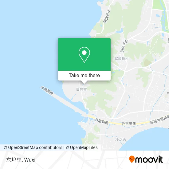 东坞里 map